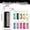 Black, variant on 4-in-1 Transparent Ruler Calculator with Magnifier and Protractor - Black