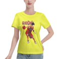 thumbnail image 1 of T-Shirt Basique à Manches Courtes pour Femmes Slam Dunk Rukawa Érable, 1 of 6