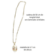 thumbnail image 3 of Collar Virgen de Guadalupe, oro florentino, oro laminado 18 kilates, 3 of 4