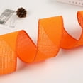 thumbnail image 5 of Qocolhg Easter Spring Pastel Wired Ribbon Rolls,Easter Bunny Wired Edge Ribbons,Decorative Wrapping Ribbons for Gift,Easter Colorful DIY Craft Ribbons,Easter Fabric Ribbon Decor,5.5 Yards,Orange, 5 of 6