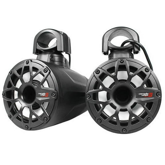 RPM Stroker 2-Way 6.5" Long Pod Speaker System (Pair) - Black - SL65F4B