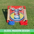 thumbnail image 3 of GoSports Cornhole Bean Bag Toss Game - Includes 1 Target, 8 Bean Bags, and Carrying Case, 3 of 6