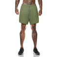 thumbnail image 6 of SANMADROLA Men's Swim Trunks with Mesh Lining Quick Dry Beach Shorts Sports Shorts Bathing Suit Boardshorts Swimwear, Green, L, 6 of 8