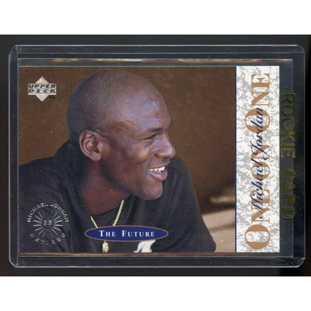 Upper Deck Future Stars - 1995 Upper Deck #10 One on One Michael Jordan The Future White Sox Rookie Card