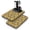 White-459, variant on 2pcs Sunflower Inspirational Quote Coffee Mat Set, Floral Absorbent Pad, Non-Slip Countertop Protector, Vintage Yellow Pattern