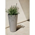 thumbnail image 5 of Veradek Column Series 26" Tall Plastic-Stone Planter - (Gray), 5 of 10