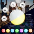 thumbnail image 2 of Pool Toys - 12"/20" Light Up Beach Ball, 1 Pack Glow in The Dark Balls with 16 LED Modes, Pool Games for Adults, Teens and Kids, LED Ball for Outdoor or Indoor Activities, 2 of 8
