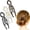 White, variant on 3 count Prestige Hair Pins for Women Prestige Hair Pin for Updos Chignons & Buns Acetate Twist Pin, Hold Hair Clips -Day, Styling for Hair Types
