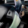 thumbnail image 5 of Koala 14.5 Inch Printing PVC Leather Car Wheel Cover Steering Wheel Cover Auto Accessories, 5 of 6