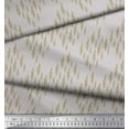 thumbnail image 2 of Soimoi Gray Cotton Cambric Fabric Seal Leaves Decor Fabric Printed Yard 42 Inch Wide, 2 of 3