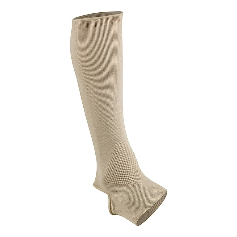 FUTURO Open Toe Knee Highs, Unisex, Large, Firm Compression HSA