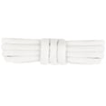thumbnail image 4 of JUNWELL 2 Paires de Lacets Ovales Demi-Ronds pour Chaussures de Course Blanc 140cm/55.11”, 4 of 4