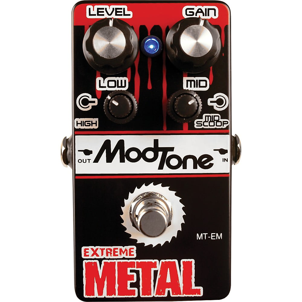 Modtone MTEM Extreme Metal Guitar Effects Pedal
