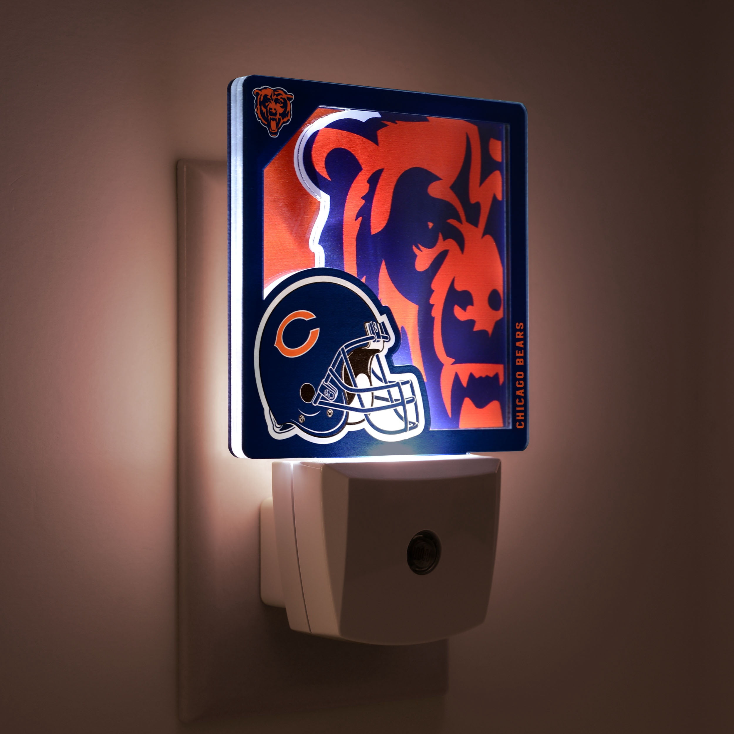 Chicago Bears Logo Series Nite Light