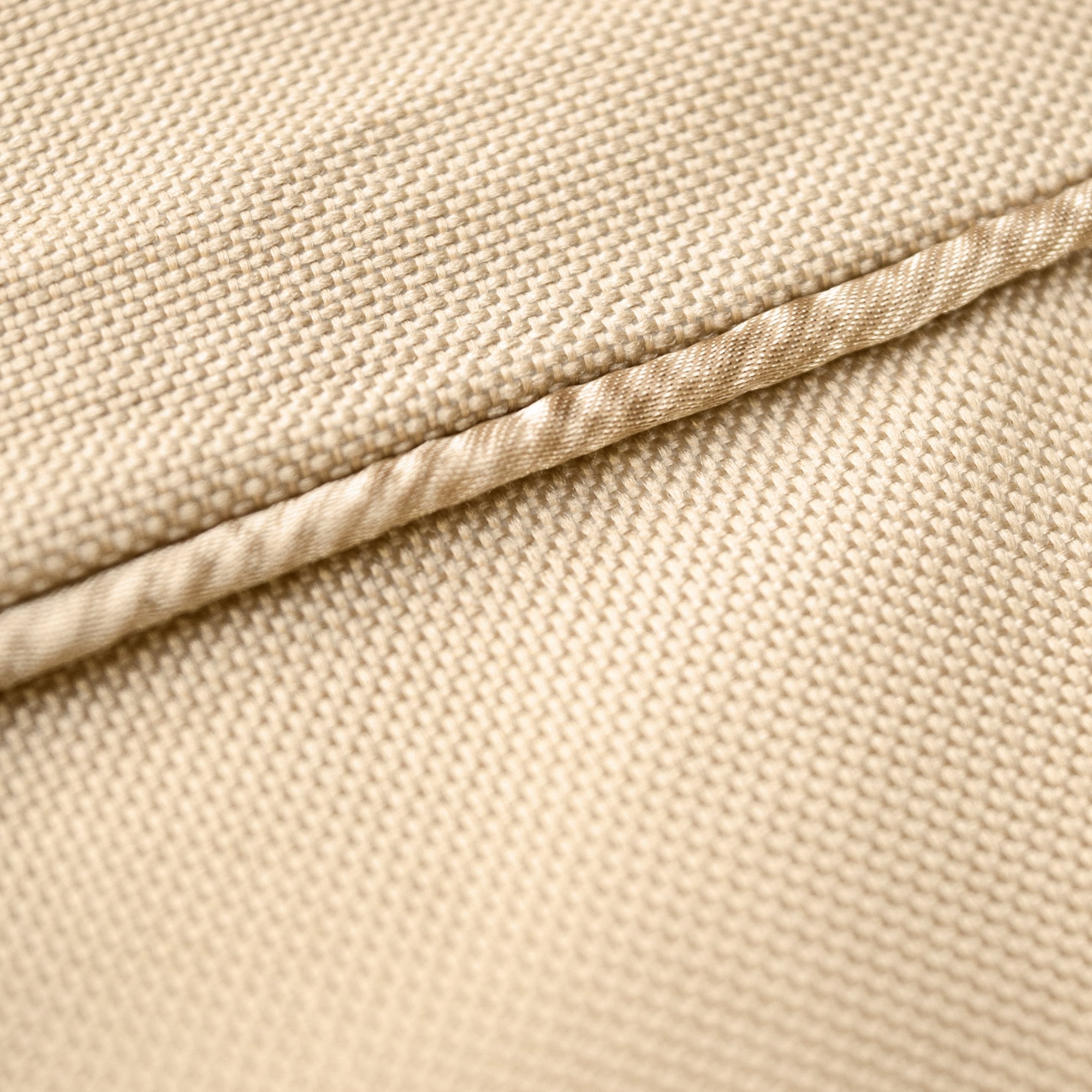 Budge Small Beige Patio Outdoor Chair Cover, Sedona