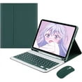 thumbnail image 1 of Funda con Teclado para iPad iPad 10ª Generación 10.9inch 2022, Teclado+mouse+funda con Soporte para Lápiz-caramelo Teclado Bluetooth Desmontable para 10.9" Modelo 2022 A2757/A2777/A2696, 1 of 7