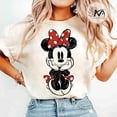 thumbnail image 1 of T-Shirt Vintage Mignon Minnie Mouse Croquis Classique Portrait Mignon - 4TG, 1 of 2