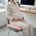 thumbnail image 2 of Sunveno Memory Foam Seat Cushion - Tailbone & Posture Support for Office Chair, Driving, and Maternity - Pink, 2 of 7