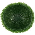 thumbnail image 5 of Northlight 19" Two Tone Green Artificial Boxwood Topiary Ball, 5 of 5