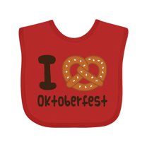 Inktastic I Love Oktoberfest Boys or Girls Baby Bib