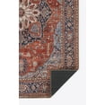 thumbnail image 3 of Momeni Afshar Polyester Medallion Red Area Rug 3' X 5', 3 of 7