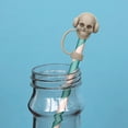 thumbnail image 5 of Fiudx Tapa de Silicona con Forma de Calavera para Pajita, Diseño a Prueba de Fugas, Apta para Lavavajillas, Ideal para Fiestas de Halloween, Compatible con Vasos de Varios Tamaños, Silicona de Grado, 5 of 5
