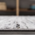thumbnail image 4 of JONATHAN Y SILK ORCHID 8 x 10 Area Rug, Loom Strie - Gray/Black, SOR200A-8, 4 of 9