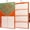 Orange, variant on Murray Sporting Goods Baseball Team Colors Dry Erase Coaches Clipboard (Orange)