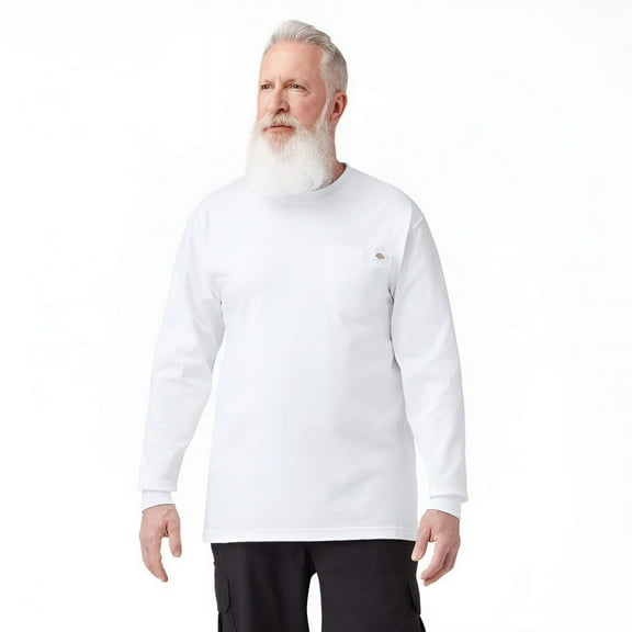 Dickies Long Sleeve Crew Neck Heavyweight Pocket T-Shirt (Men's)
