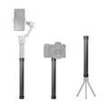 thumbnail image 4 of Universal Carbon Fiber Extension Pole Rod 35cm/13.8in with 1/4-inch 3/8-inch Mounting Interface for Camera Gimbal Stabilizer Video Cage Phone Rig, 4 of 7