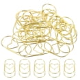 thumbnail image 1 of Papel Clip Corazón-Forma Lindo Decorativo Unique Bargains 2 Pulgadas Dorado Tono Paquete de 20, 1 of 5
