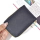thumbnail image 5 of Cartera Cuero Genuino Titular de la Tarjeta de Crédito Bloqueo RFID Cremallera Bolsillo Fino, 5 of 5