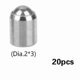thumbnail image 3 of 20 Pcs 2X3mm Stainless Steel Ball Plunger Spring Ball Plunger Push Fit Ball Spring Ball Plungers Se, 3 of 5