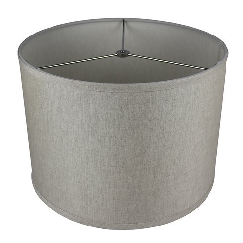 Urbanest Classic Smooth 14'' Linen Drum Lamp Shade