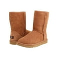 thumbnail image 3 of Genuine Ugg Classic Short Black Gray Chestnut Brown Navy Leather Bomber Men Boot, 3 of 7