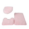 thumbnail image 1 of Bathroom Rug Set Super Soft U-shaped Foot Pad Non-slip Absorbent Floor Mat for Home Bathroom Decoration Soft Toilet Mat, 1 of 8
