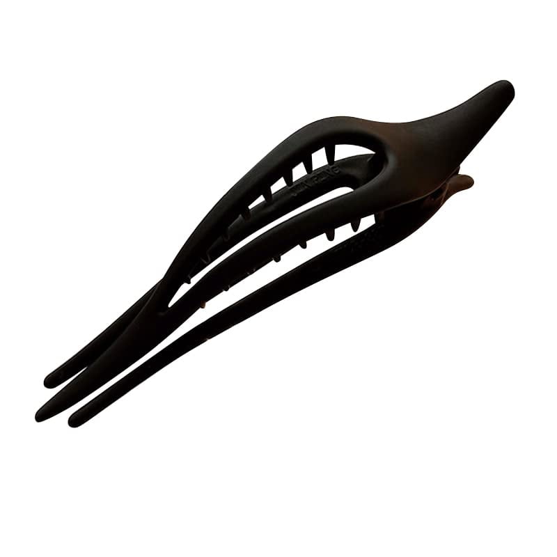 2 Pack Colorful Large Alligator Duckbill Hair Claw Clips Plastic Hair