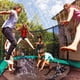 thumbnail image 4 of Aspersor de trampolín para niños con luces LED de trampolín de 39,4 pies Aspersor de agua para trampolín exterior de 39 pies de largo con control remoto Luz LED con borde de trampolín, 4 of 4