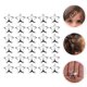 thumbnail image 2 of 30 pinzas para el pelo con forma de estrella, horquillas a presión, bonitas pinzas para el pelo con forma de estrella, herramientas de peinado para mujer, 2 of 6
