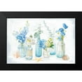thumbnail image 2 of Nai, Danhui 24x17 Black Modern Framed Museum Art Print Titled - Beach Cottage Florals I, 2 of 5