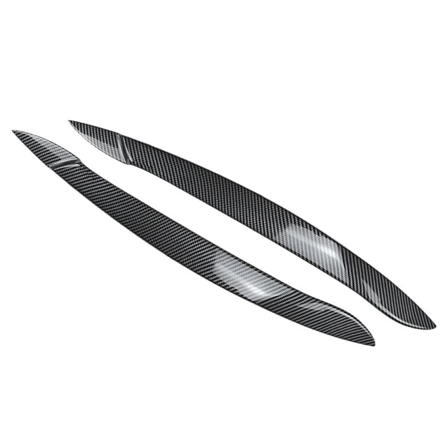 Car Headlight Lamp Eyelid Eyebrows Lid Cover Trim For BMW X5 E70 2008-2013