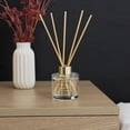 thumbnail image 2 of 100ml Scent Diffuser with 6 Fiber Sticks, 3.5 oz Reed Diffuser Set Aromatherapy Fragrance Diffusers Air Fresheners for Home Bedroom Bathroom (Mango), 2 of 8