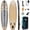 Oak, variant on 10'6" Inflatable Stand Up Paddle Board for Adults, Non-Slip EVA, Camera Mount, Oak