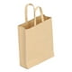 thumbnail image 2 of Bolso de papel Kraft para casa de muñecas, bolsa de compras en miniatura, accesorios de juguete, 1:12, 2 of 12