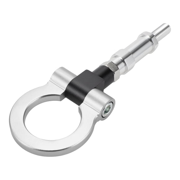 Gancho de remolque Unique Bargains / Gancho de remolque universal para parachoques delantero de automóvil / Anillo de gancho de remolque de metal duradero para Honda S2000 2000-2009