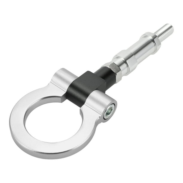 Gancho de remolque Unique Bargains / Gancho de remolque universal para parachoques delantero de automóvil / Anillo de gancho de remolque de metal duradero para Honda S2000 2000-2009