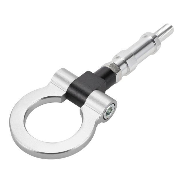 Gancho de remolque Unique Bargains / Gancho de remolque universal para parachoques delantero de automóvil / Anillo de gancho de remolque de metal duradero para Honda S2000 2000-2009