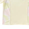 thumbnail image 4 of SGFCWSX Girls Summer Outfits Quick Dry Mesh Short Sleeve Top Elastic Waist Shorts Tennis 2 Piece Athletic Set for Kids Yellow Size 12, 4 of 7