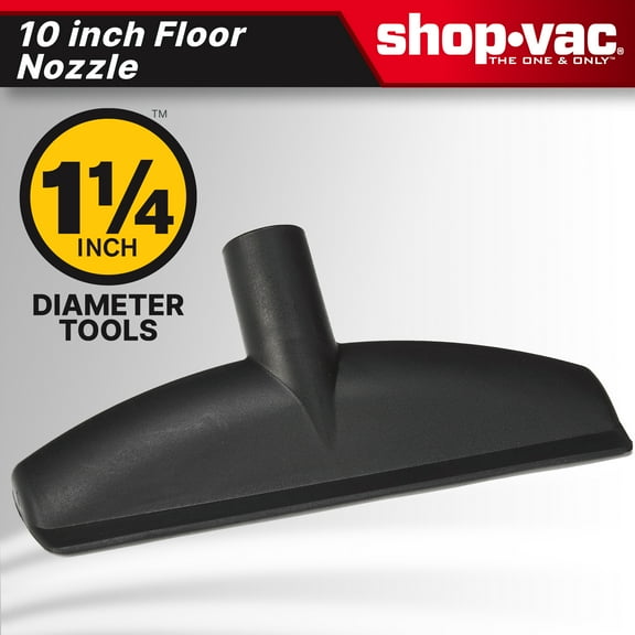 Shop-Vac Wet/Dry Nozzle, 10-inch by 1-1/4-inch Diameter