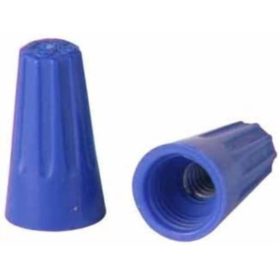 Gardner Bender Twist-On Wire Connector Small Blue - 22-14 AWG - 100-Pack, Blue